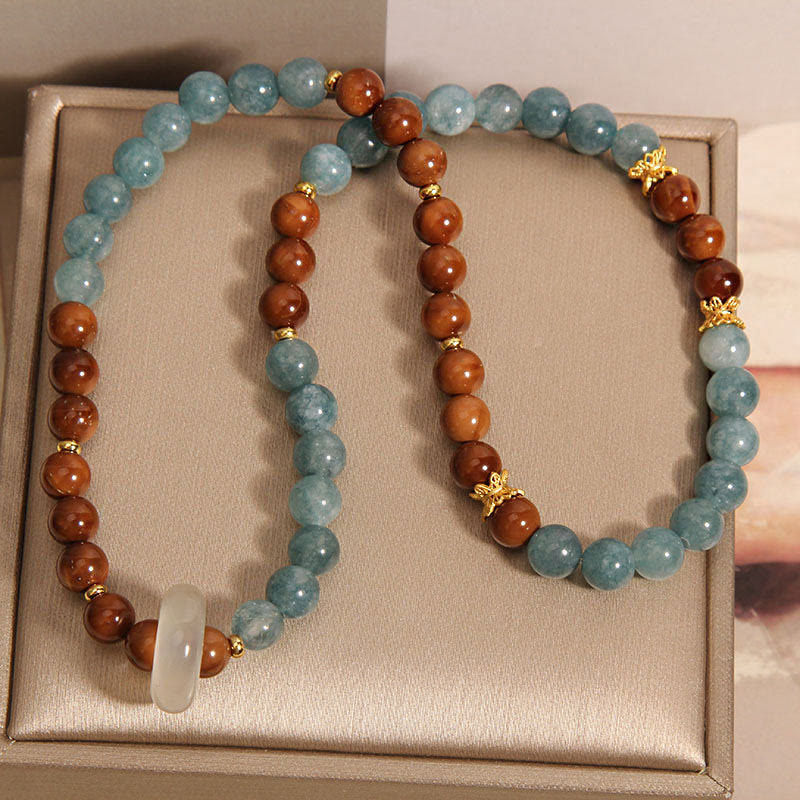 8mm Kuka Seed Jade Wealth and Luck Bracelet