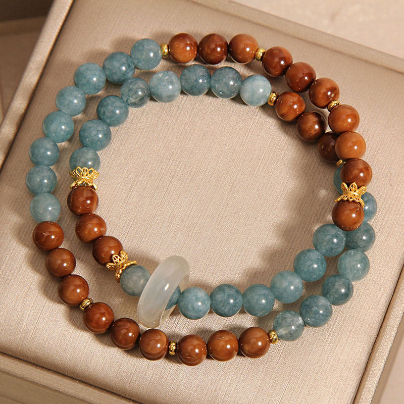 8mm Kuka Seed Jade Wealth and Luck Bracelet