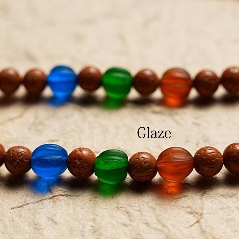 108 Beads Bodhi Seed Mala Bracelet Necklace for Wisdom & Peace