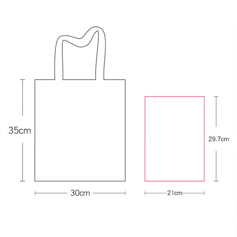 Canvas Lotus Shoulder Bag | Yoga Tote with Lotus Pattern