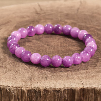 8mm Lepidolite Inner Peace Spiritual Beaded Bracelet