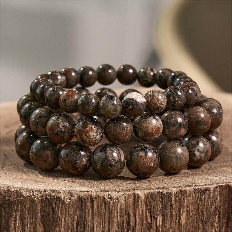 Yooperlite 8mm Spiritual Creativity Bracelet for Confidence