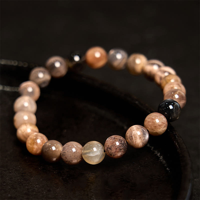 Black Moonstone Intuition Bracelet
