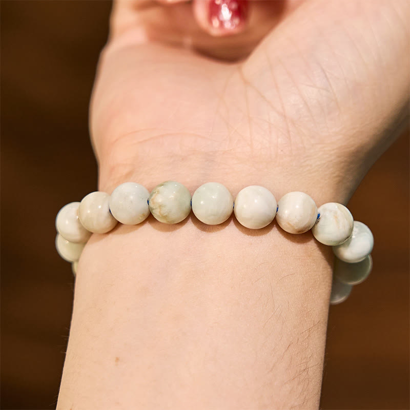 8mm Hemimorphite Calm Energy Bracelet for Healing