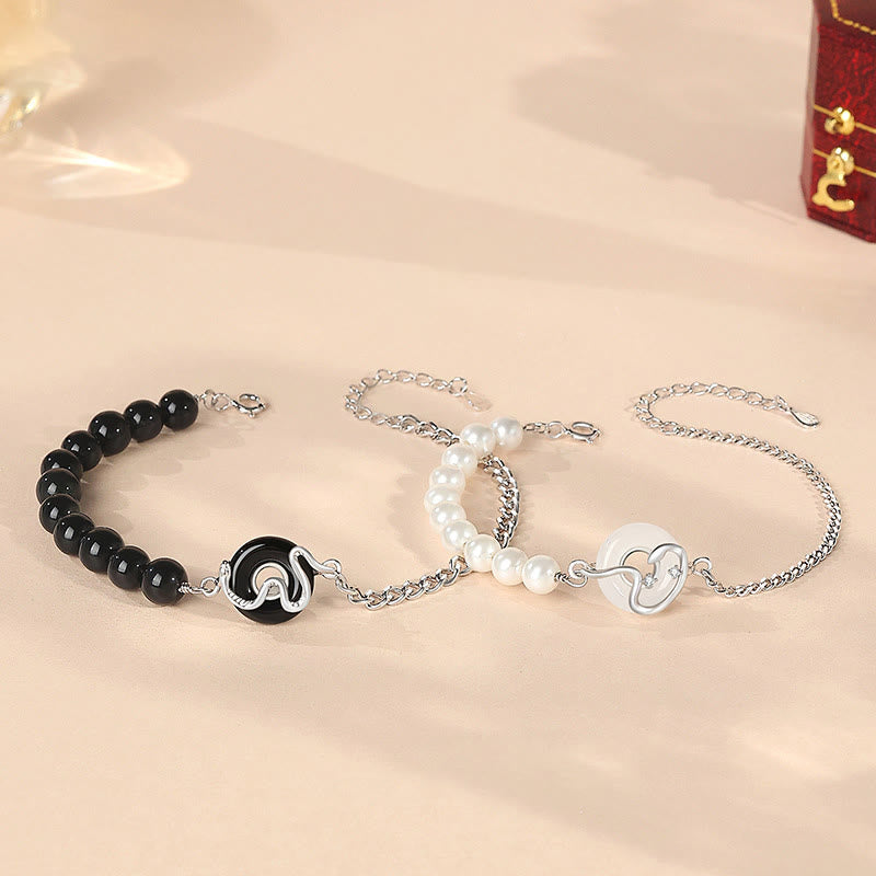 Black Obsidian Black Onyx Purification Bracelet
