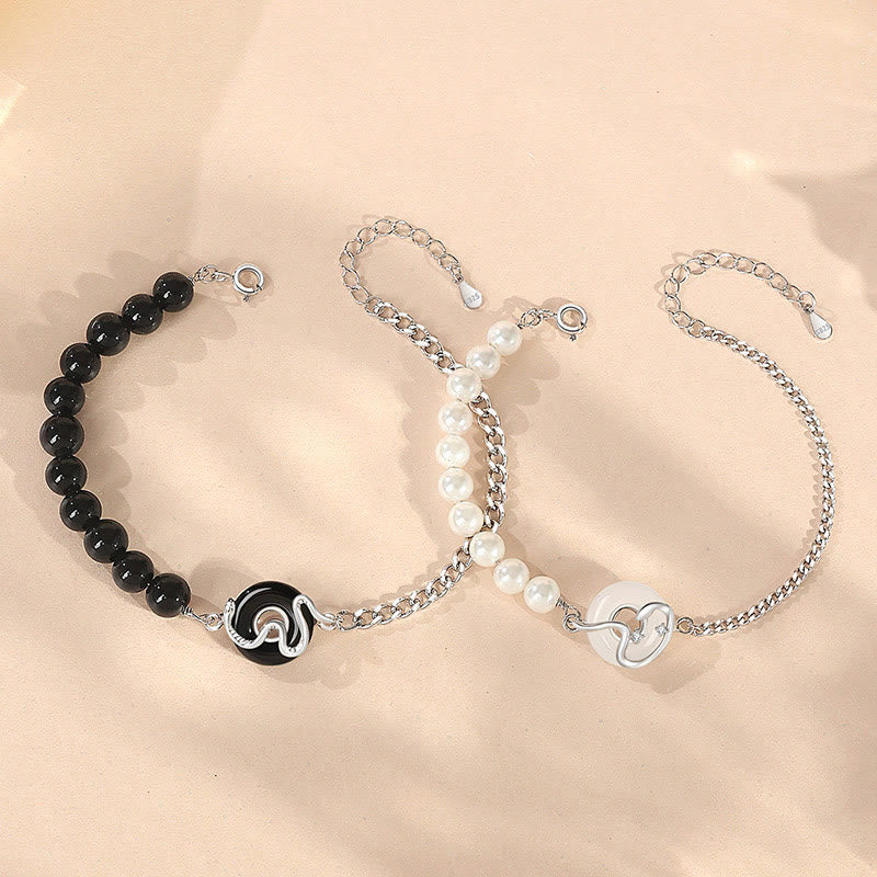 Black Obsidian Black Onyx Purification Bracelet