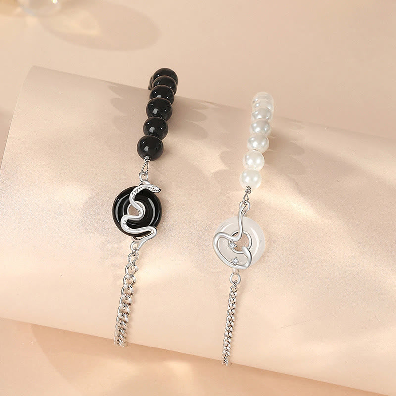 Black Obsidian Black Onyx Purification Bracelet