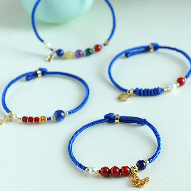 South Red Agate 15-18cm Positive Energy Bracelet