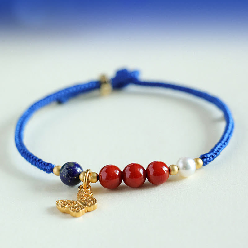 South Red Agate 15-18cm Positive Energy Bracelet