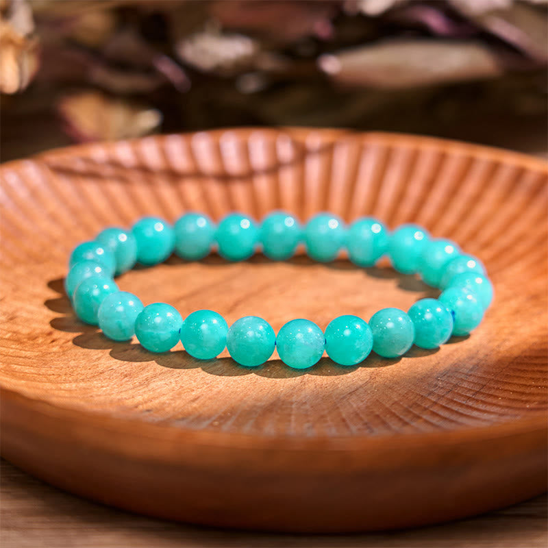 Amazonite Bracelet for Positive Balance and Healing