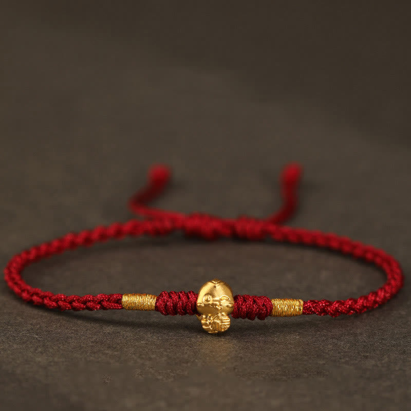 Year of the Snake Fortune Bracelet 999 Gold