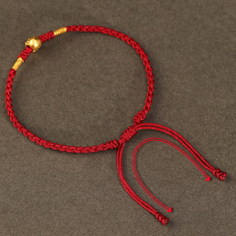 Year of the Snake Fortune Bracelet 999 Gold