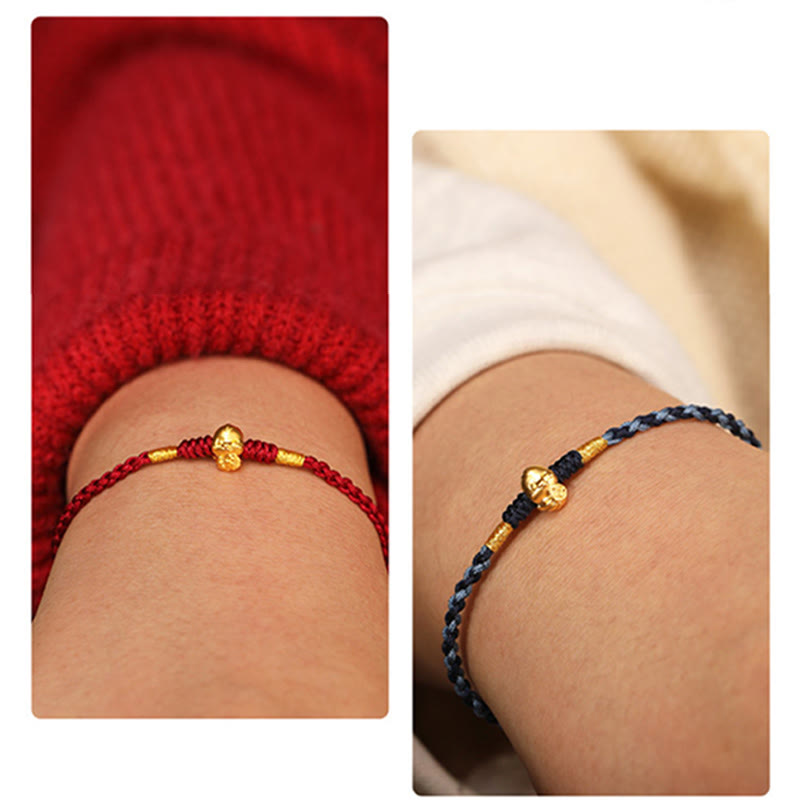 Year of the Snake Fortune Bracelet 999 Gold