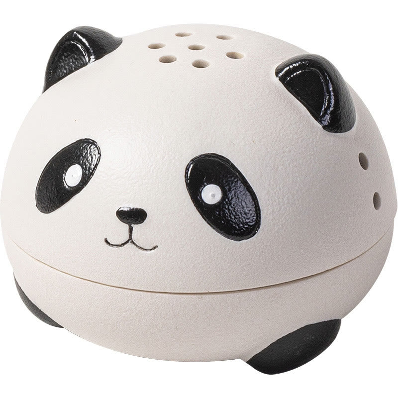 Ceramic Panda Incense Burner for Meditation and Relaxation