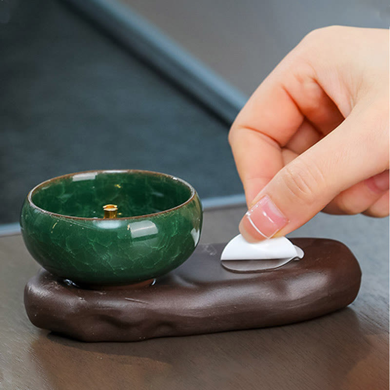 Tang Dynasty Lady Ceramic Incense Burner for Meditation