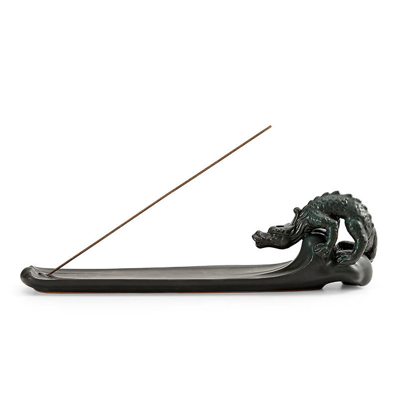 Moon Rabbit Ceramic Incense Burner for Meditation Harmony