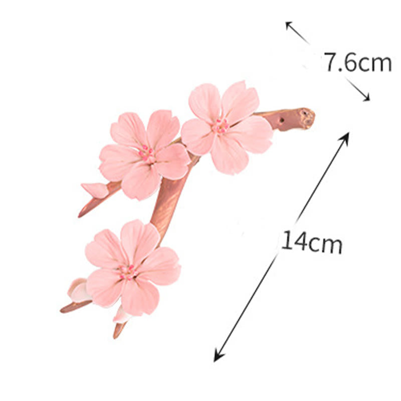 Ceramic Plum Blossom Incense Burner 7.6cm for Meditation
