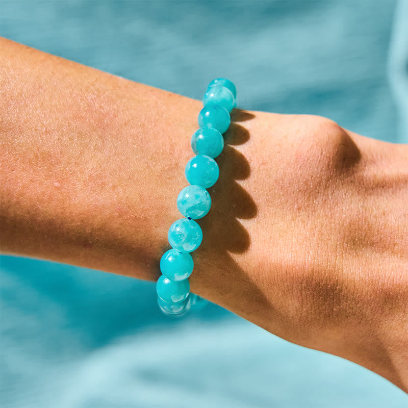 Amazonite Bracelet for Positive Balance and Healing
