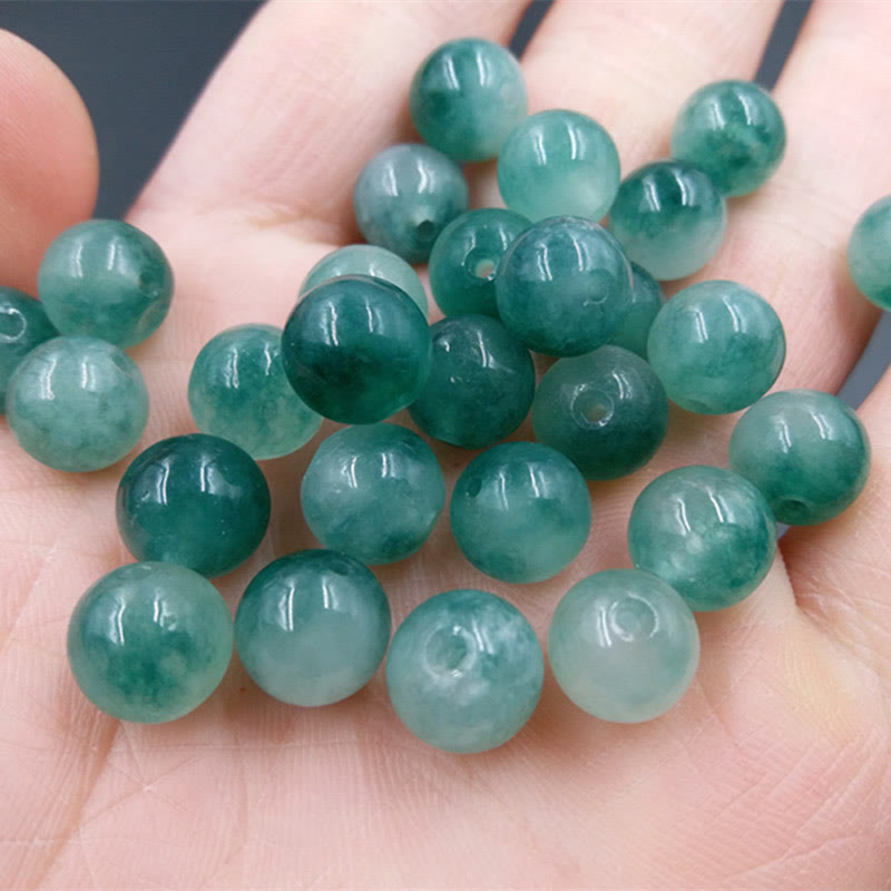 8mm Quartzite Jade Balance Peace Bracelet for Meditation