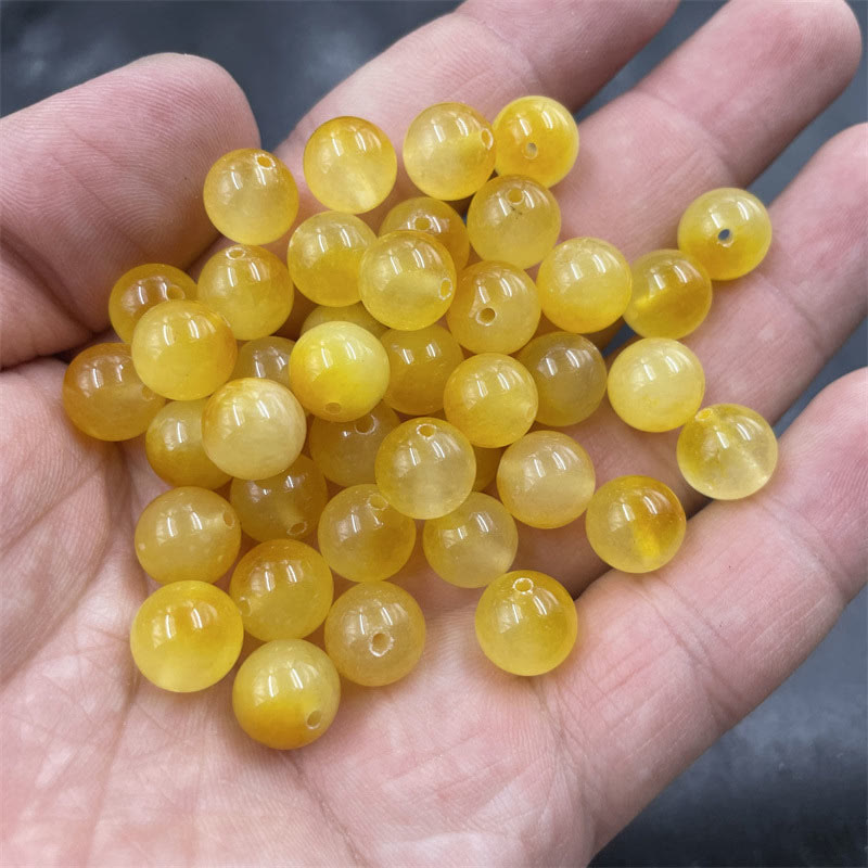 10mm Quartzite Jade Concentration Bracelet for Peace & Balance