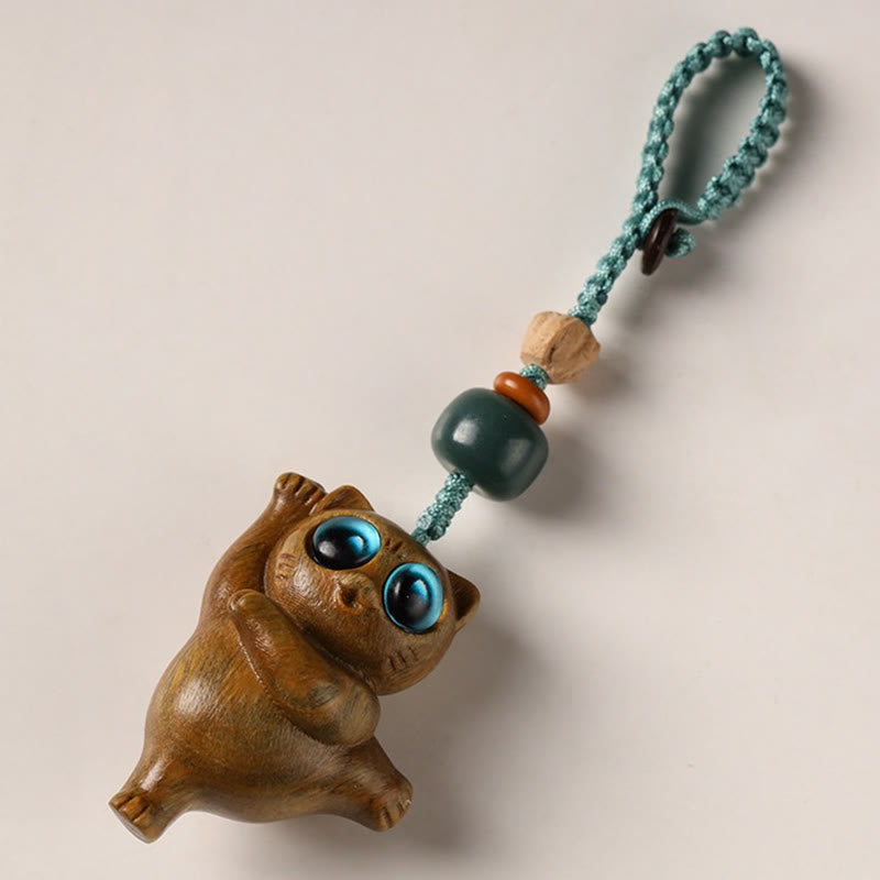 Green Sandalwood & Thuja Key Chain | Positive Energy Charm