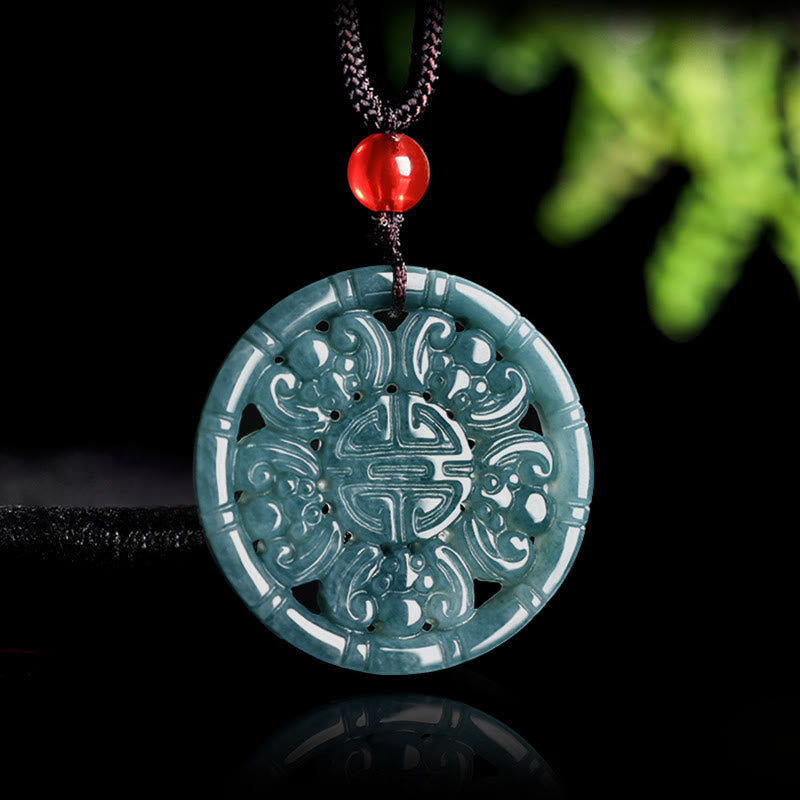 Jade Ingot Abundance Necklace | Prosperity Pendant