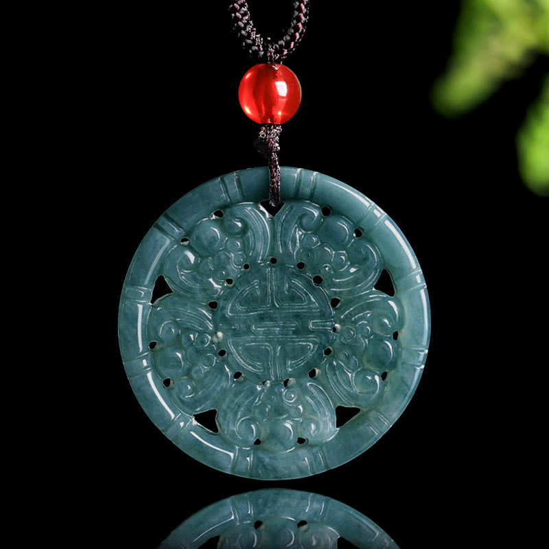Jade Ingot Abundance Necklace | Prosperity Pendant