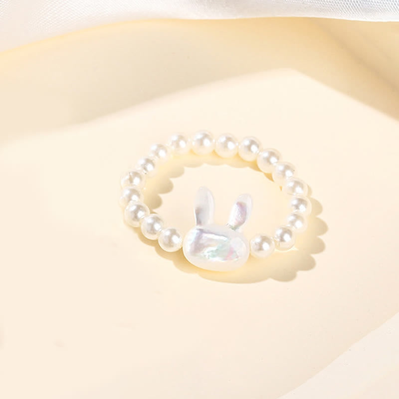 3mm Tridacna Stone Spiritual Healing Ring