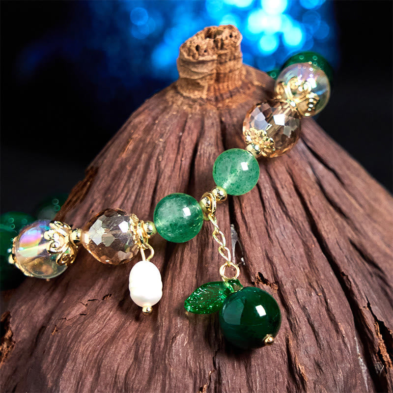 8mm Green Tiger Eye Bracelet for Women | Positive Energy