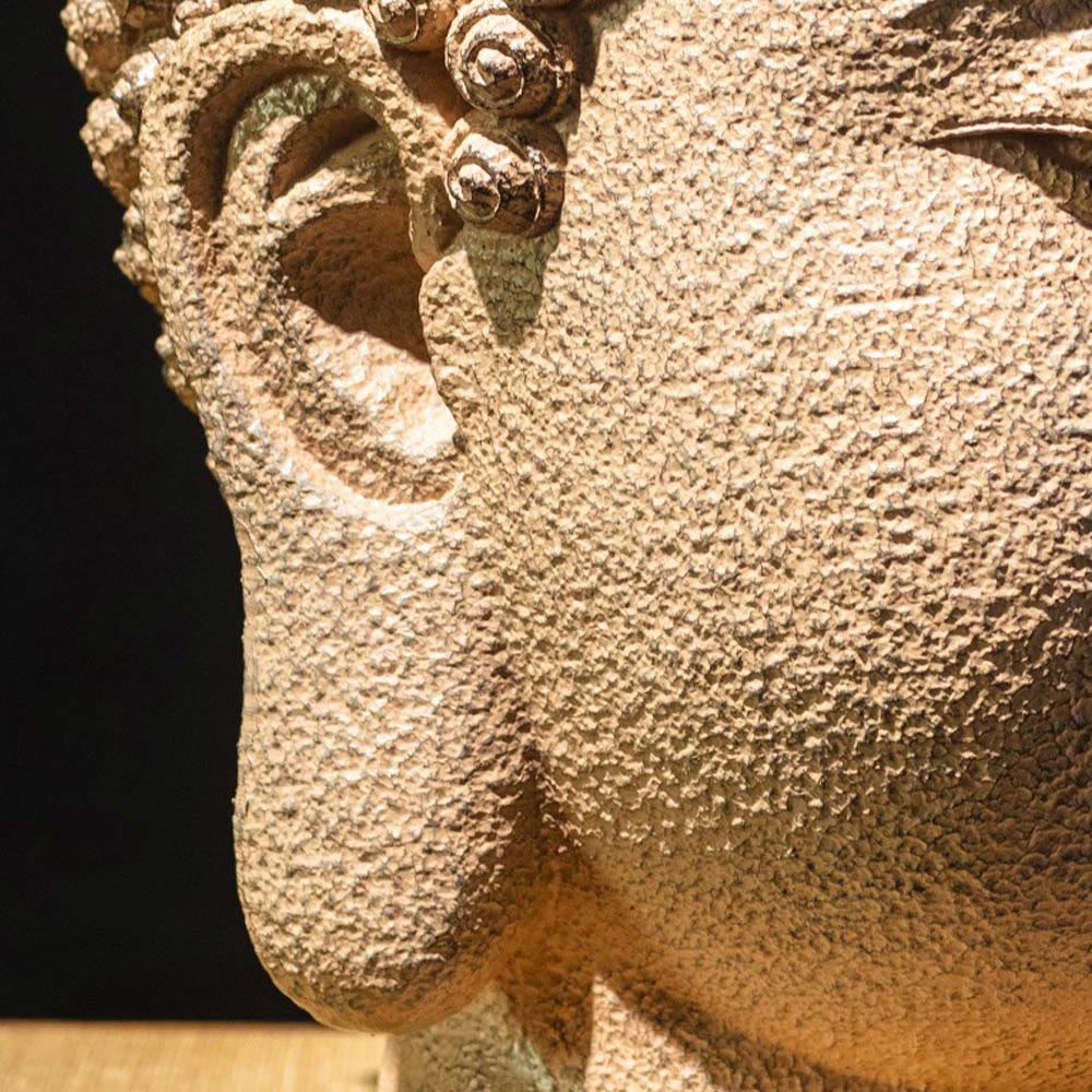 Large Meditating Buddha Statue 42cm Resin Zen Decor