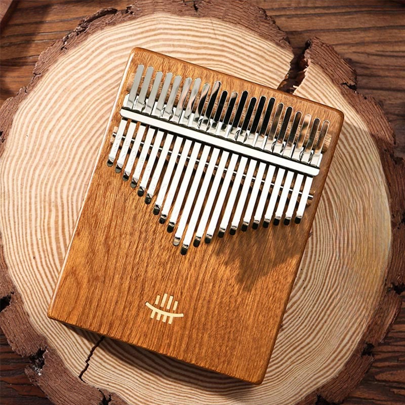 21 Keys Acacia Kalimba Thumb Piano for Meditation