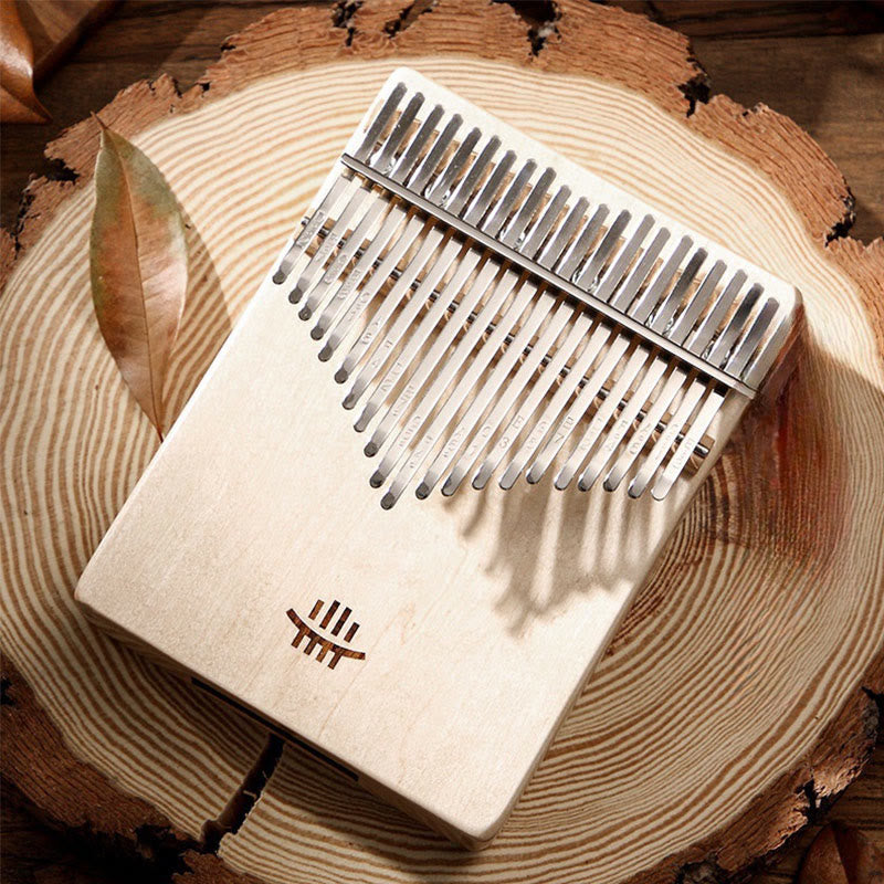 21 Keys Acacia Kalimba Thumb Piano for Meditation
