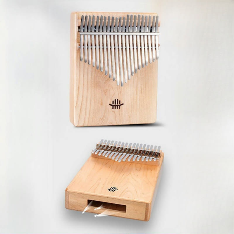 21 Keys Acacia Kalimba Thumb Piano for Meditation