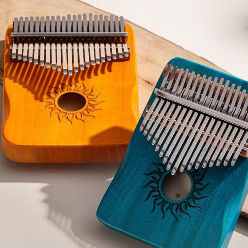 21 Keys Maple Wood Kalimba Thumb Piano for Beginners