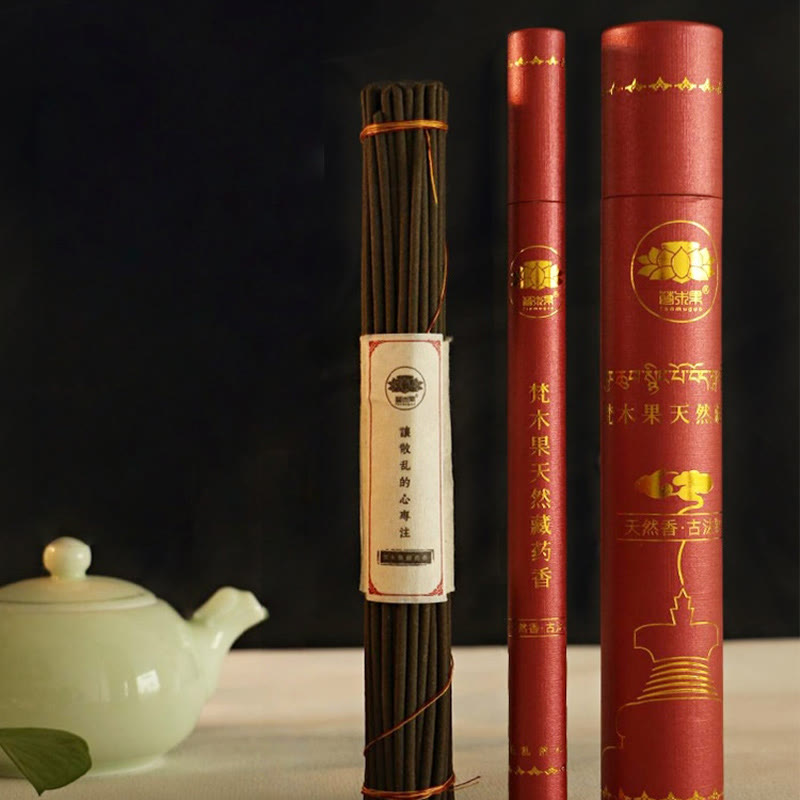 Natural Tibetan Incense Sticks 112 Pack for Healing & Cleansing