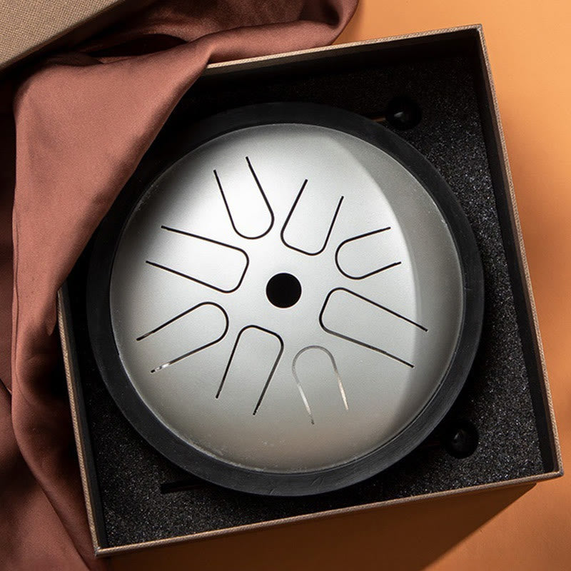 6 Inch Steel Tongue Drum for Meditation and Sound Healing