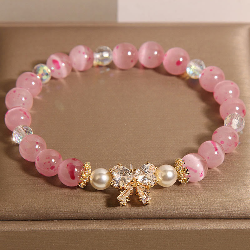 Spiritual Cat's Eye Support Bracelet 14-16cm