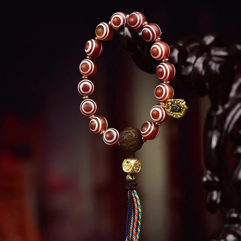 10mm Red Agate Confidence Bracelet | Healing Sounds