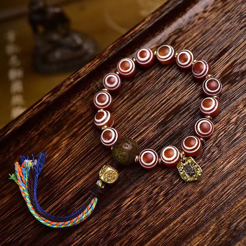 10mm Red Agate Confidence Bracelet | Healing Sounds