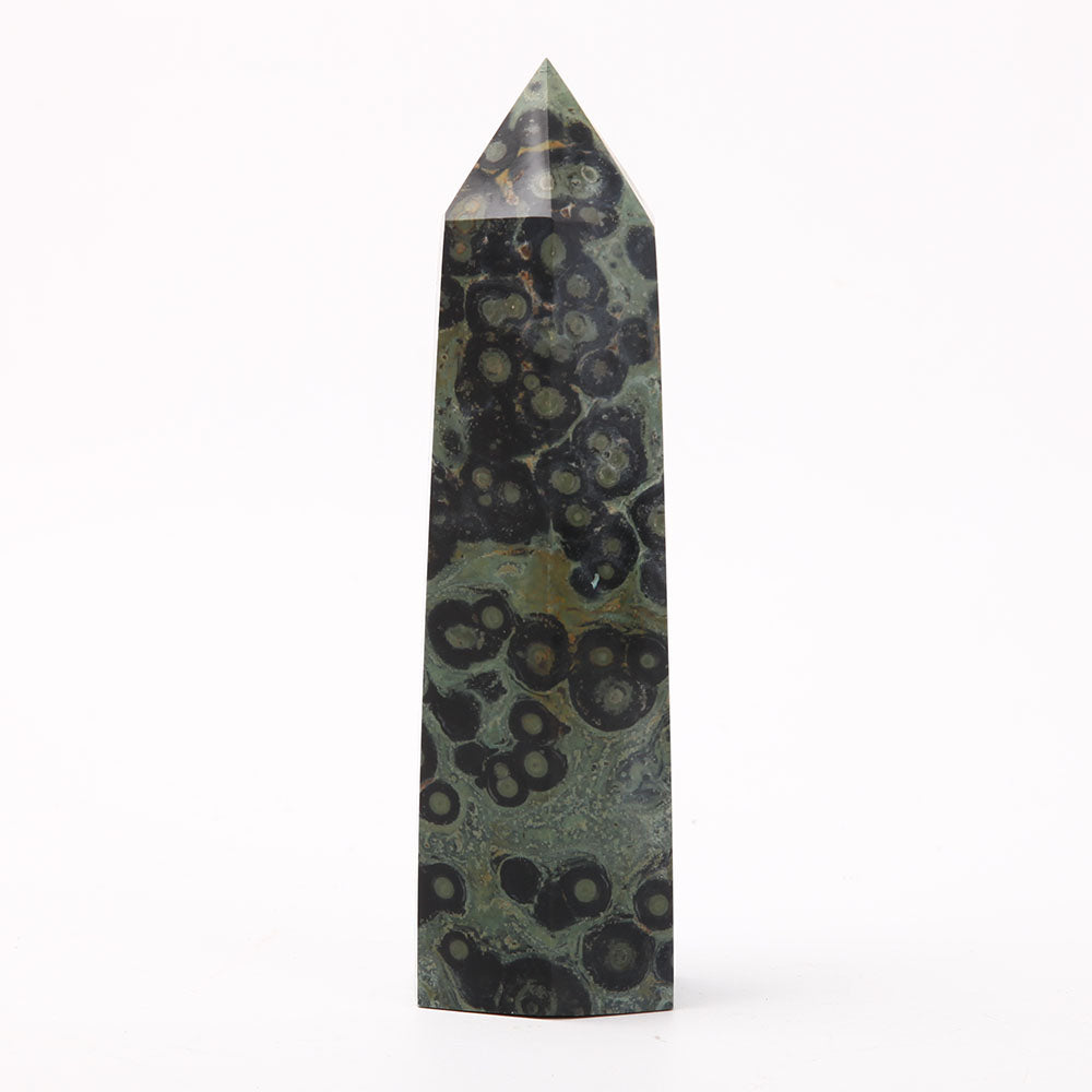 18.5cm Kambaba Crystal Tower for Healing Energy