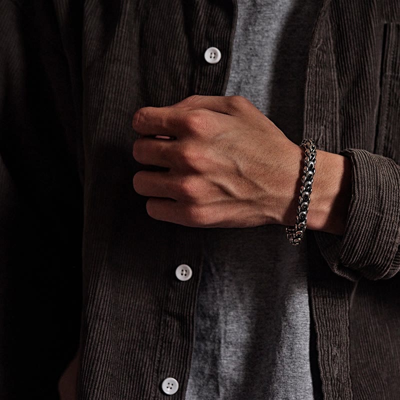 18cm Copper Dragon Scale Pattern Success Bracelet