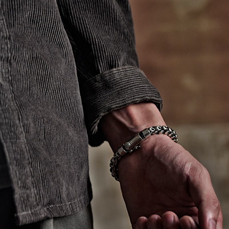 18cm Copper Dragon Scale Pattern Success Bracelet