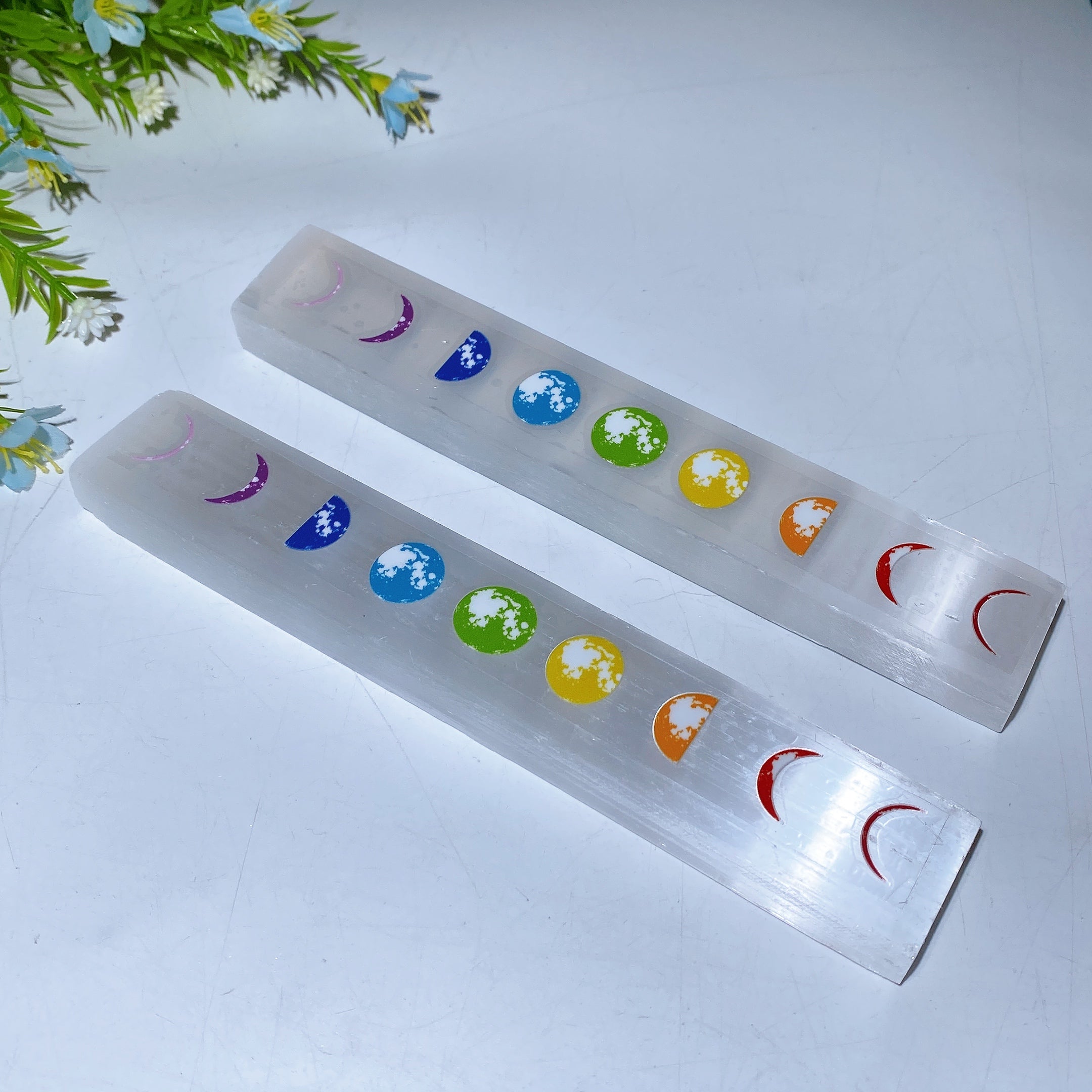 18cm Selenite Chakra Healing Wand for Energy Balance