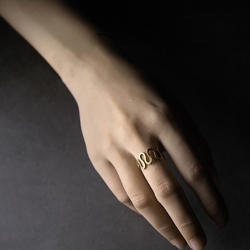 Adjustable Copper Luck and Wealth Ring | Spiritual Rings