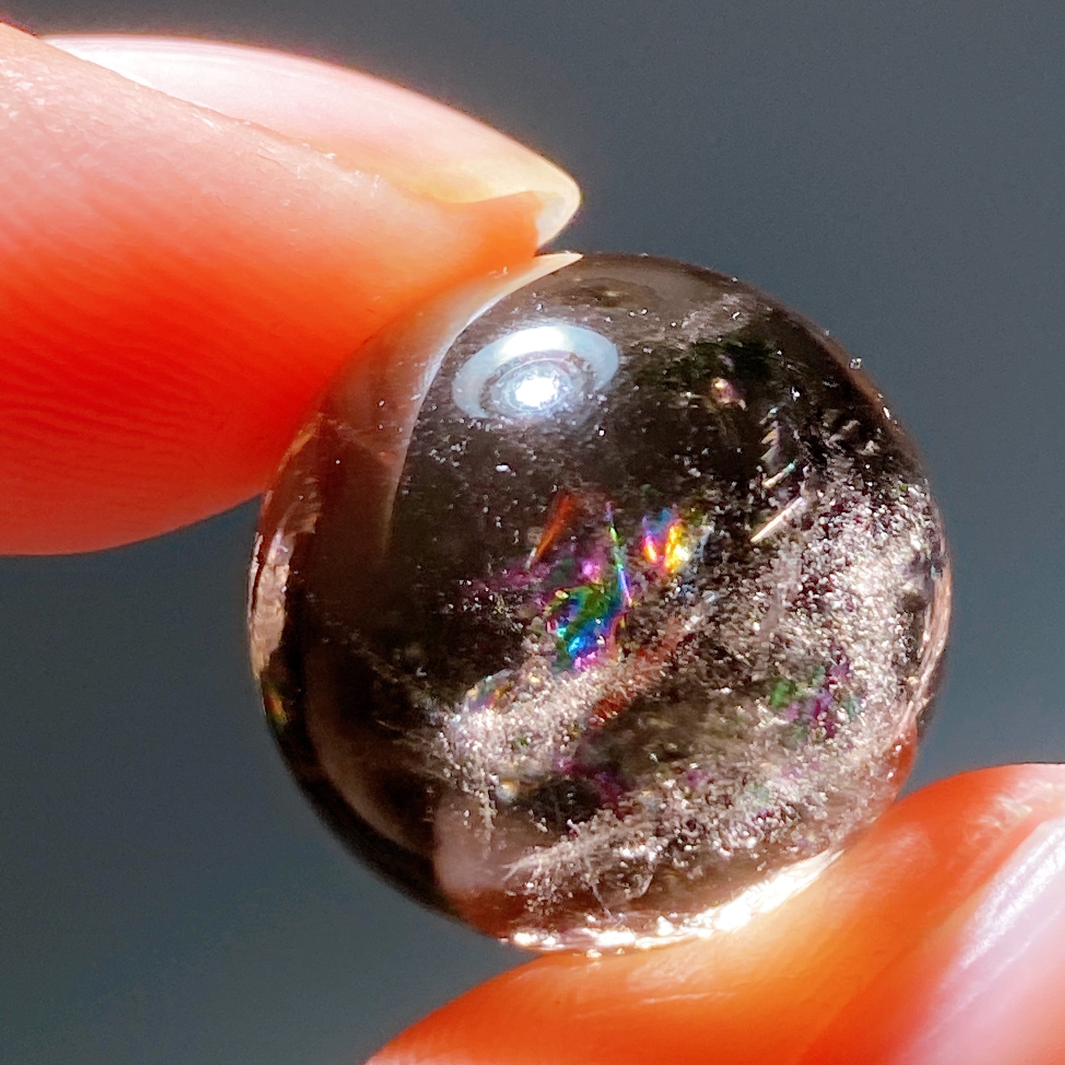 18mm Smoky Citrine Crystal Sphere for Healing