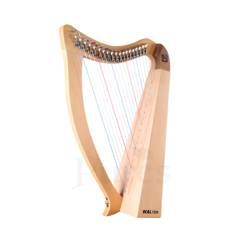 Lever String Instrument Buy Walter.t 19-String Lyre Harp for Sale Now