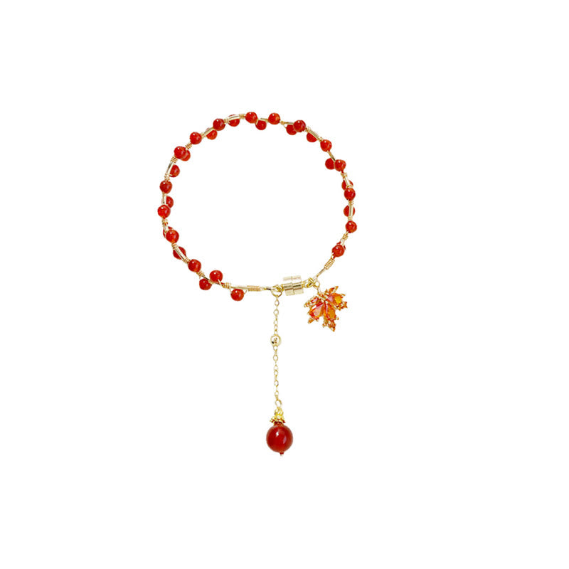 Copper Spiritual Luck Charm Bracelet for Balance & Wealth