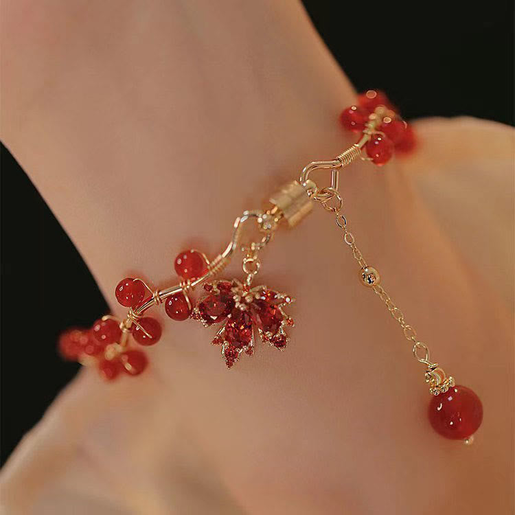 Copper Spiritual Luck Charm Bracelet for Balance & Wealth