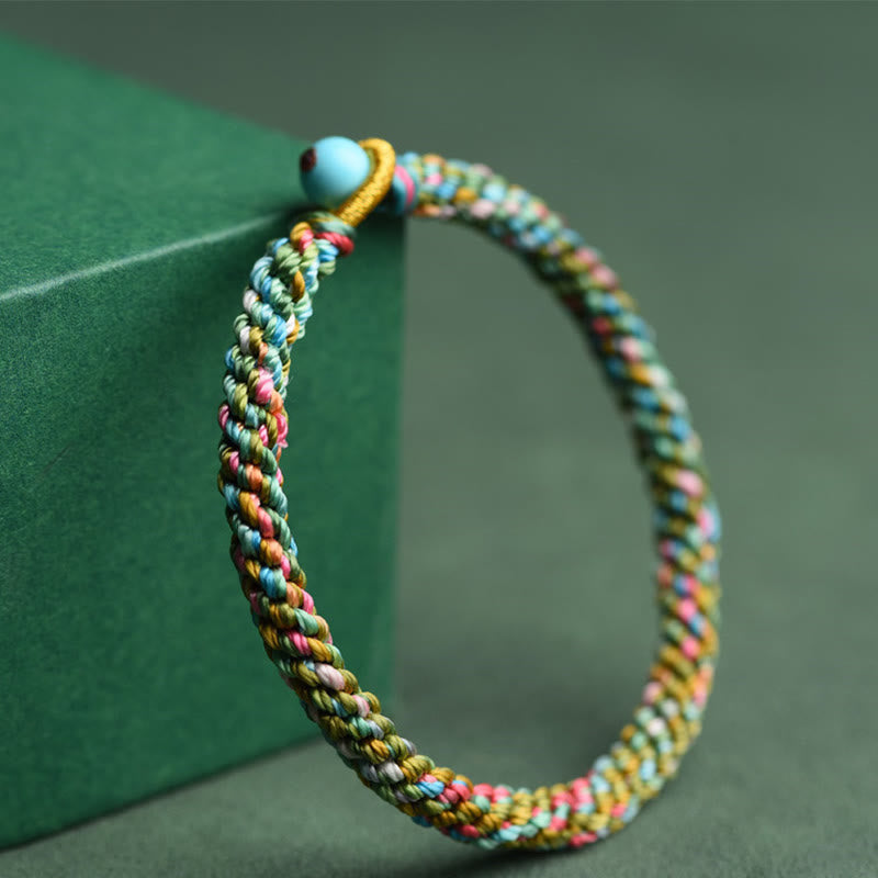 Colorful Rope Luck String Bracelet for Child & Adult