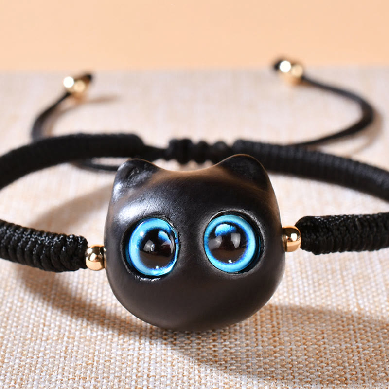 Ebony Wood King Kong Knot Bracelet for Peace and Protection